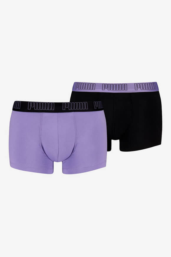 Doppelpack Boxershorts - Purple + Black