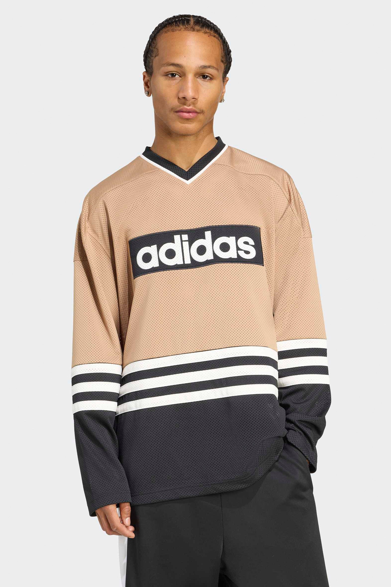 Mesh Langarmshirt - Cardboard