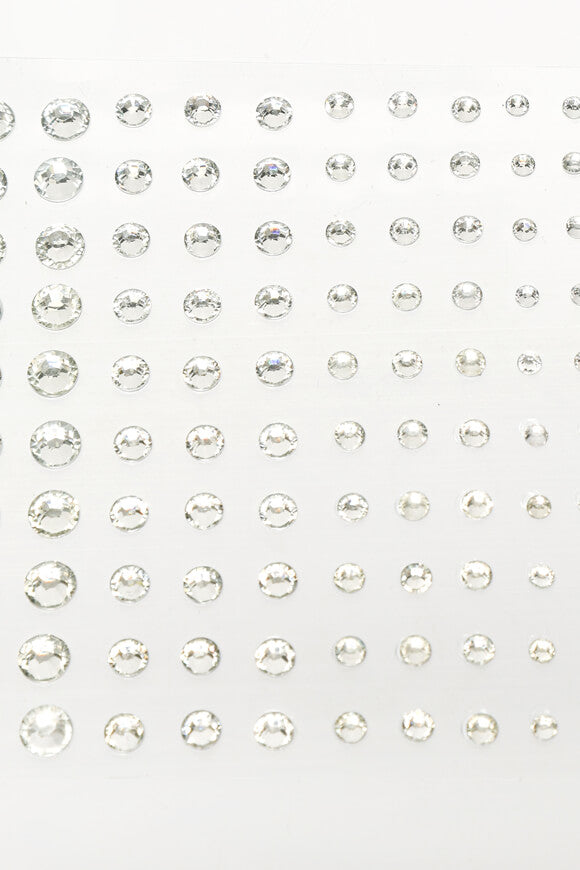 Face Sticker - Silber