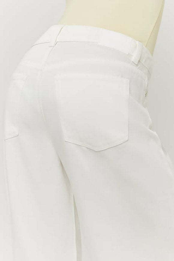 Barrel Fit Jeans - Offwhite