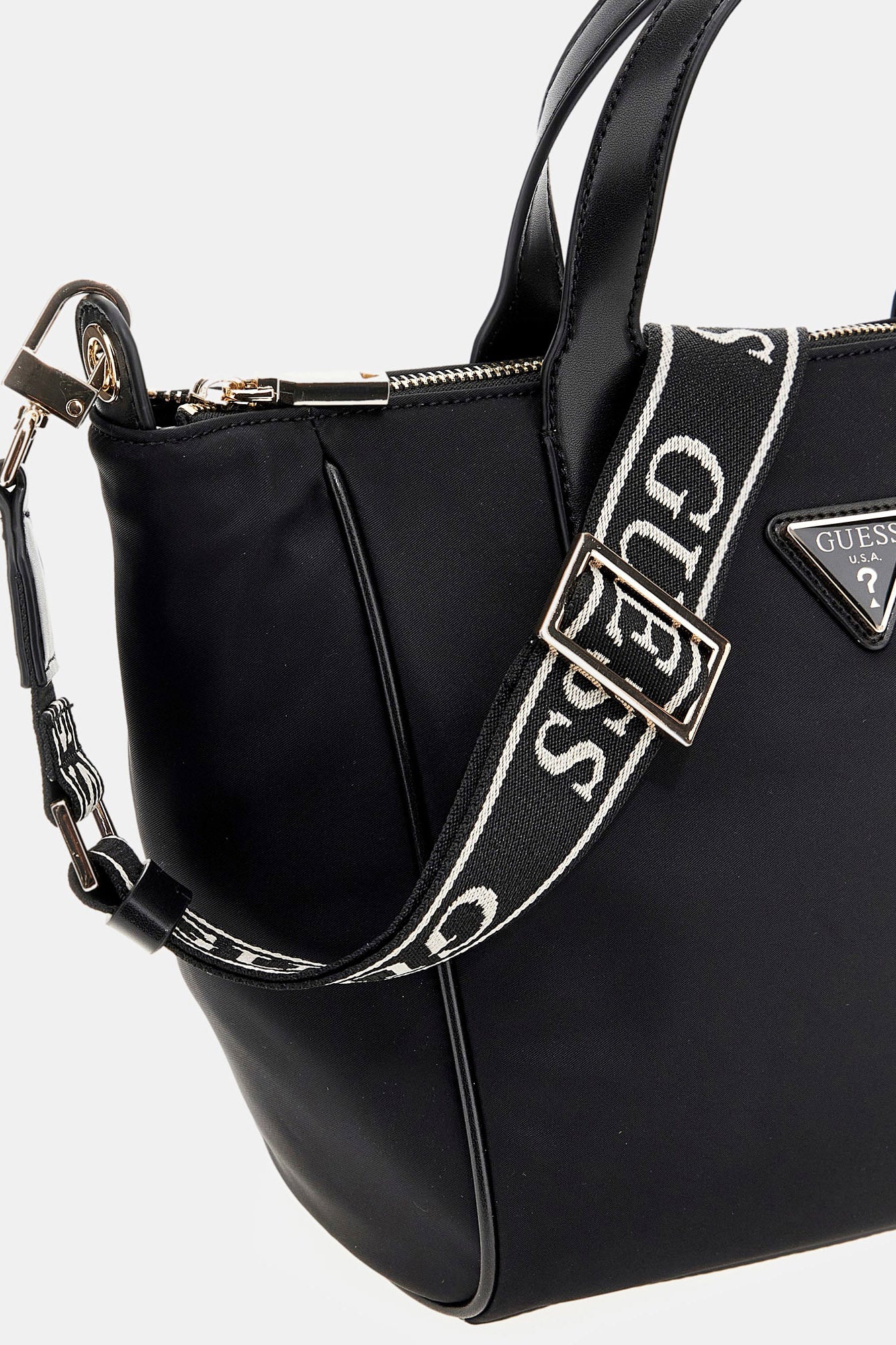 Follie Hand- / Umhängetasche - Black