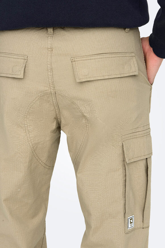 Ray Loose Fit Pantalon Cargo L32 - Chinchilla