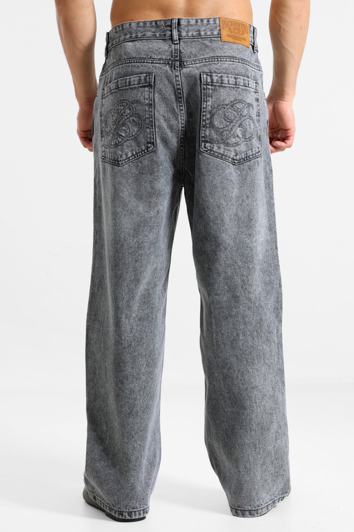 Milano jean relaxed fit - Dark Grey Washed