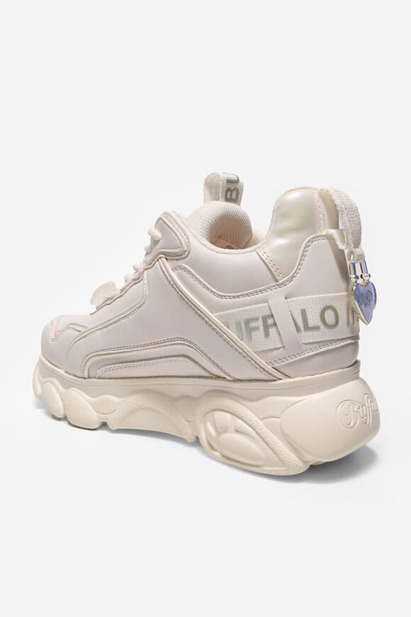 Vegan CLD Chai Charm Plateau Sneaker - White + Mermaid