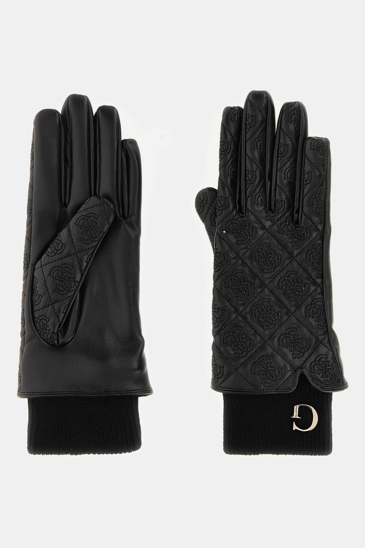 Calista gants en similicuir - Black