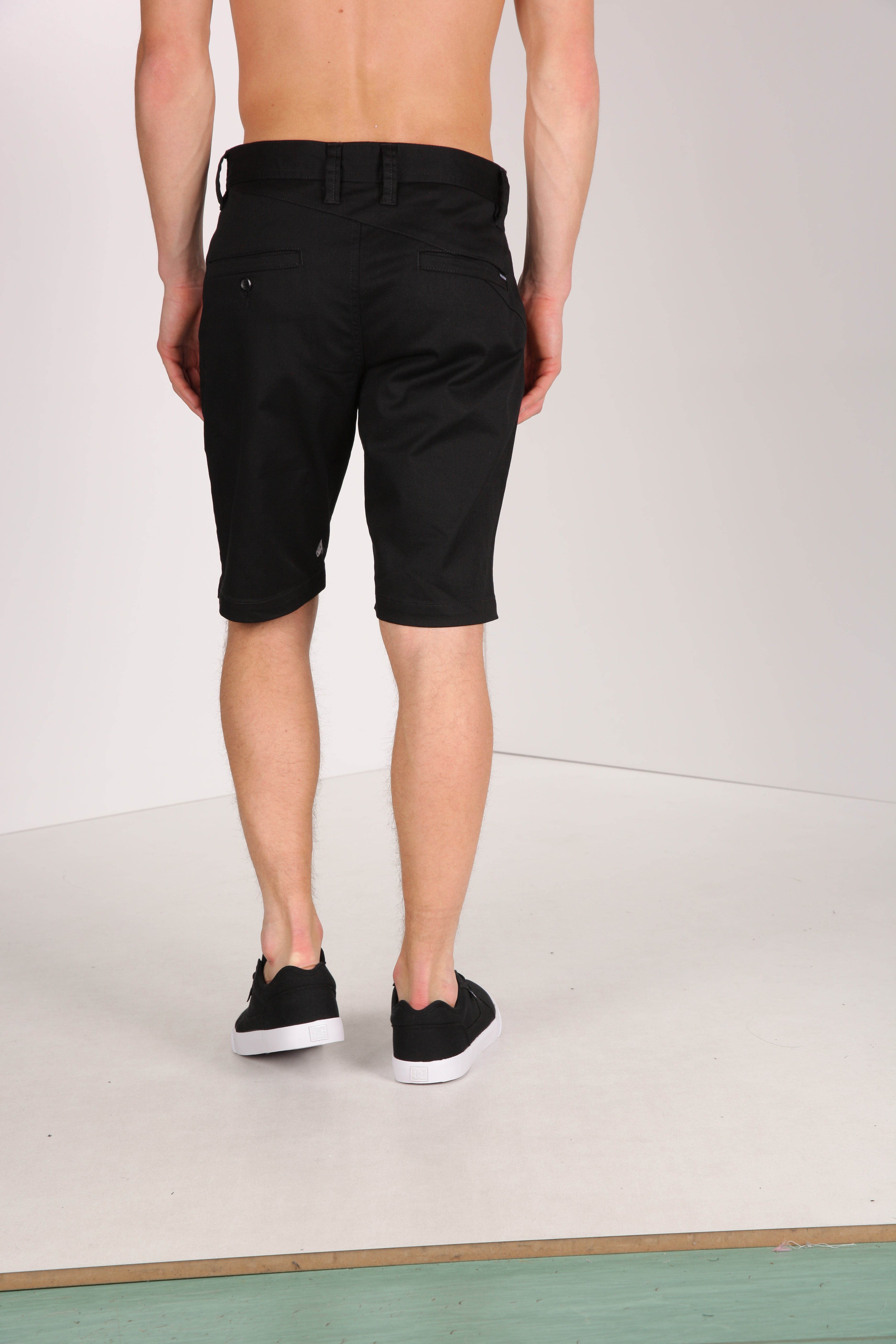 Chino shorts - Black