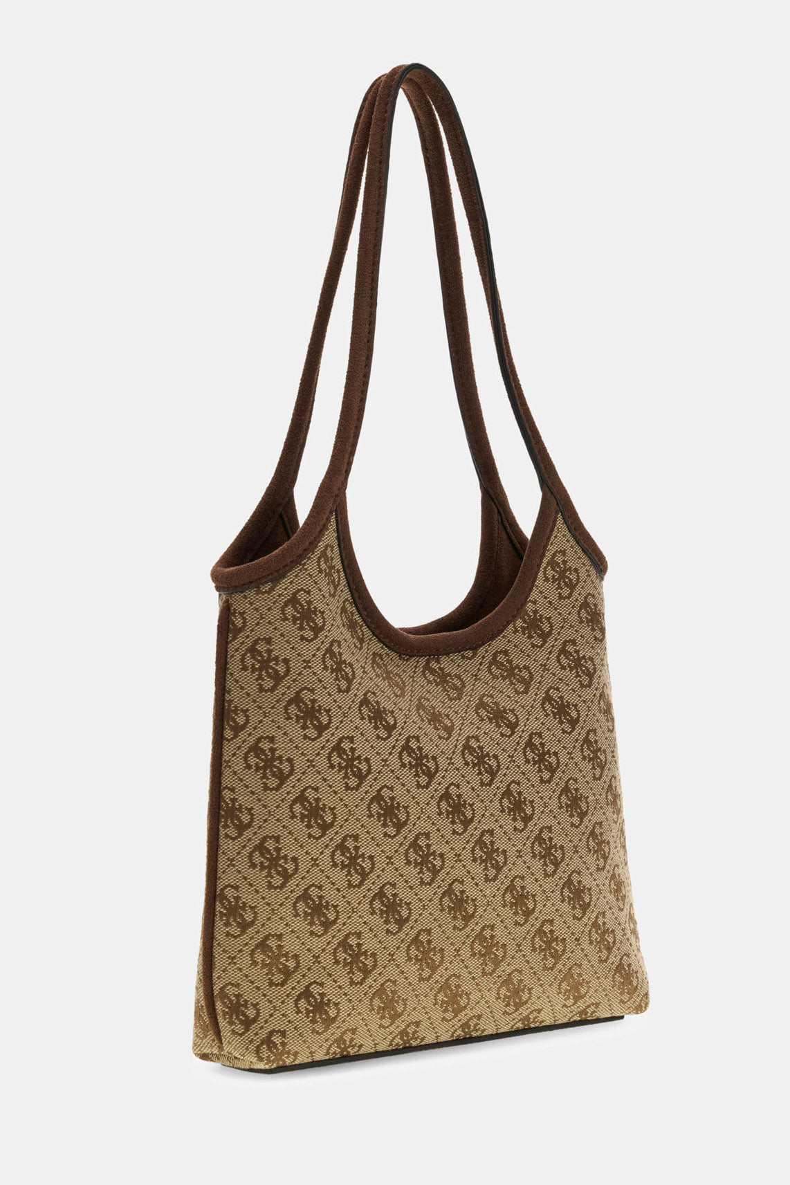 Samantha Mini Hand- / Umhängetasche - Latte + Brown