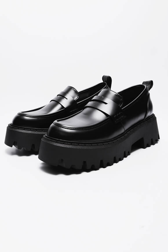 Aspen Loafer plateau - Black