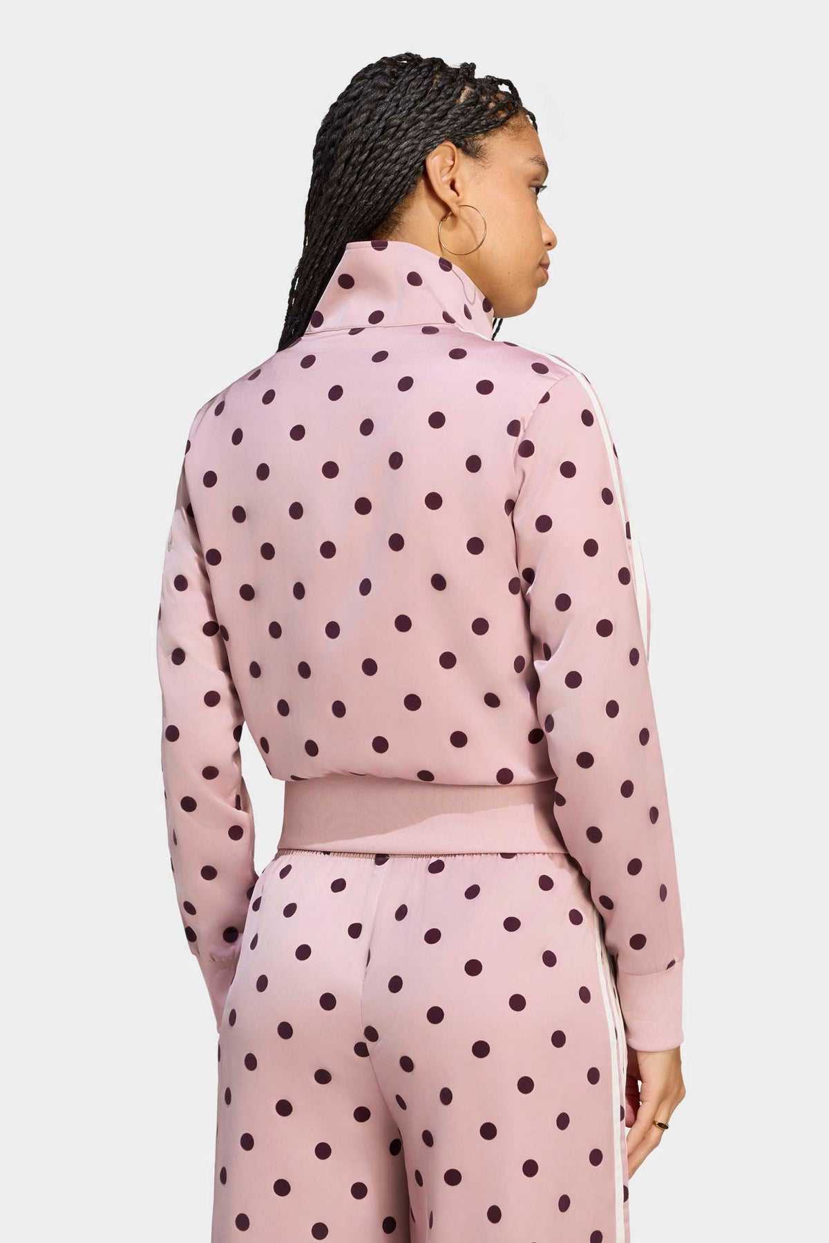 Veste de survêtement satinée - Dual Lilac
