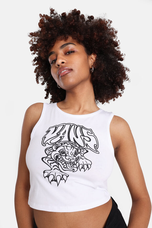 Crop Tanktop - White