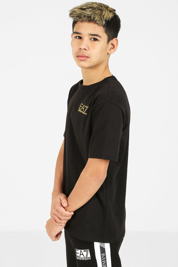 Train Core ID t-shirt - Black + Gold