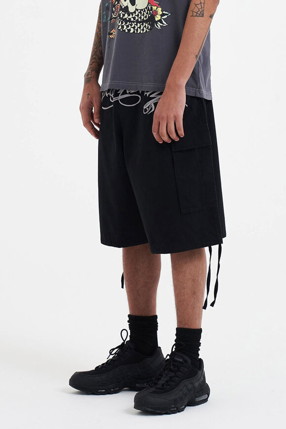 Drag Battle Cargoshorts - Black