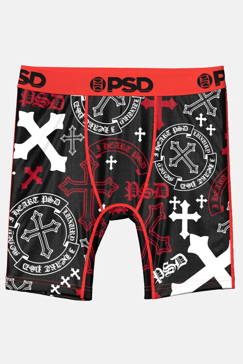 Skelly Hollow Dreierpack Boxershorts - Black + Red + Purple