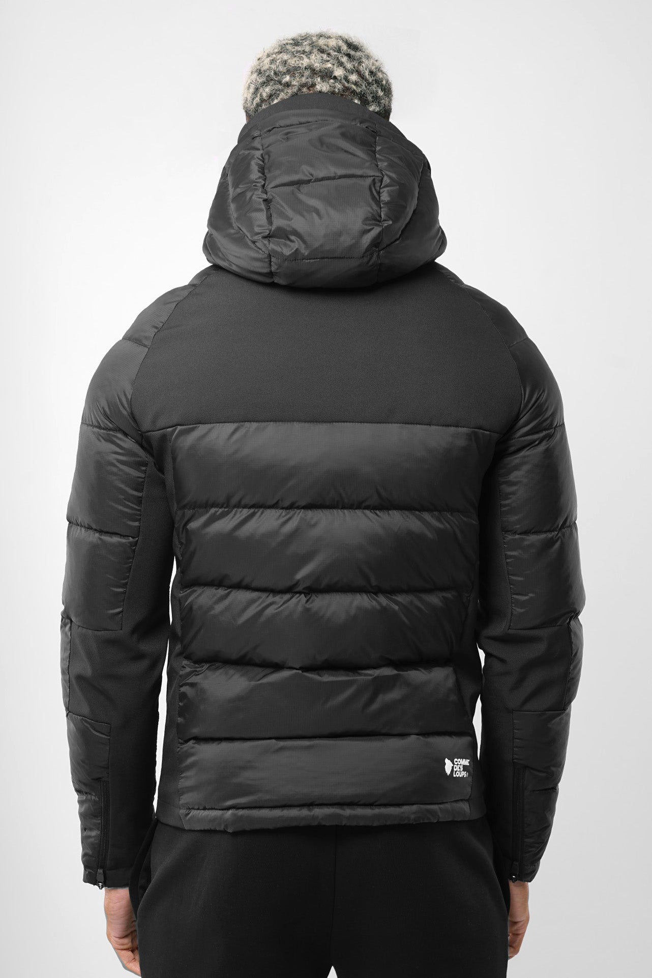 Andorre quilted heated jacket - Black