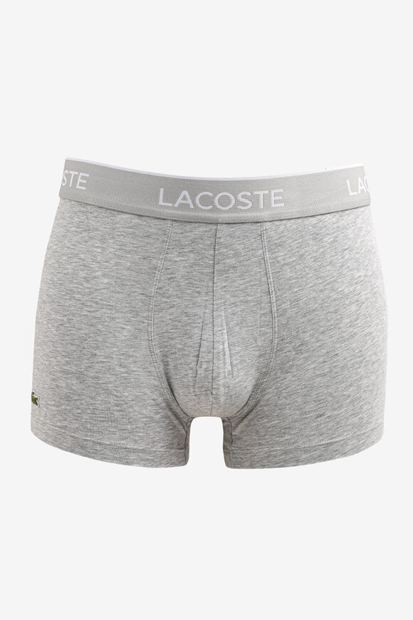 Dreierpack Boxershorts - Black + Grey Heather + White