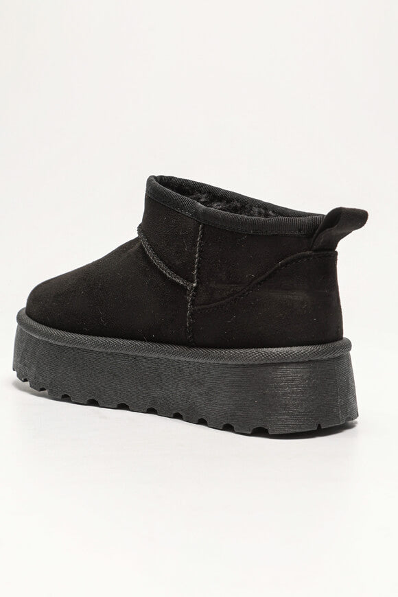 Bottines à plateforme doublées - Black