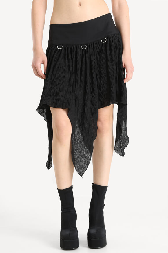 Gonna asimmetrica - Nero