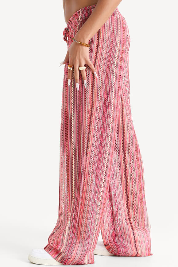 Pantaloni all'uncinetto - Rosa