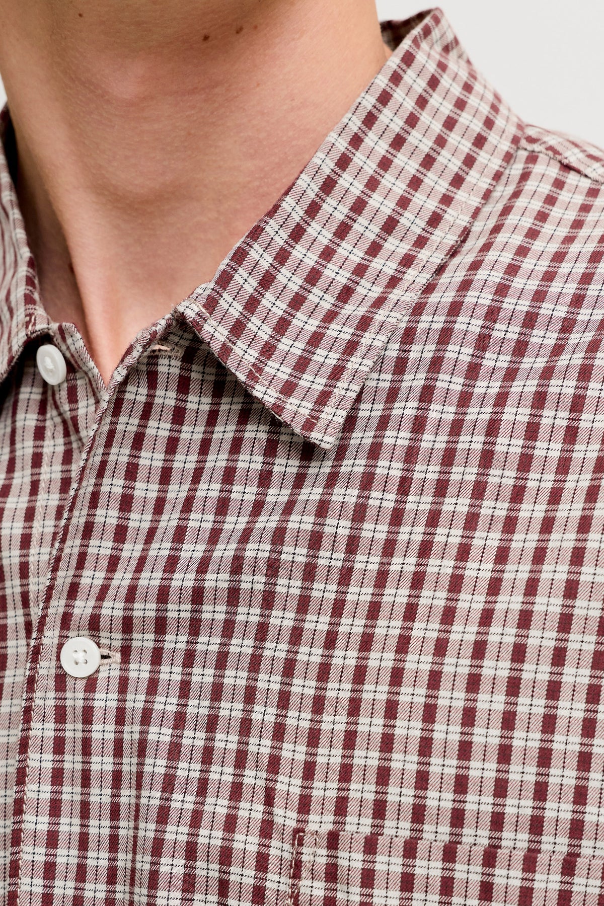 JORAUSTIN camicia a quadri - Chocolate Truffle