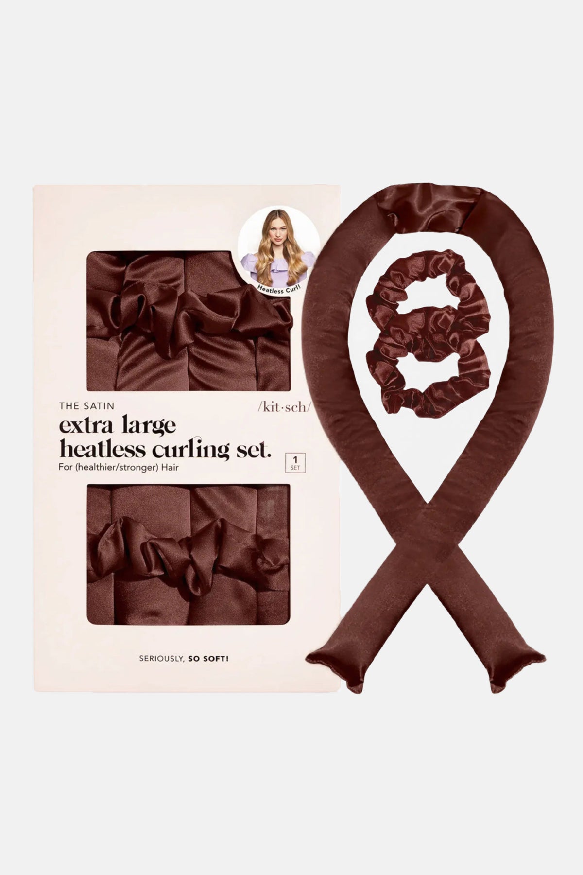 Kit de boucles sans chaleur extra-large en satin