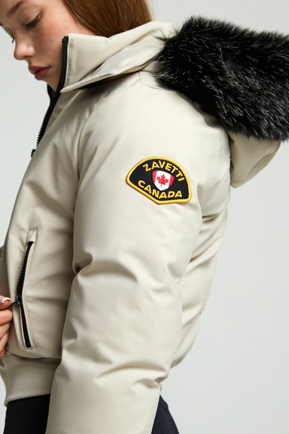 Arabella padded bomber jacket - Pure Cashmere