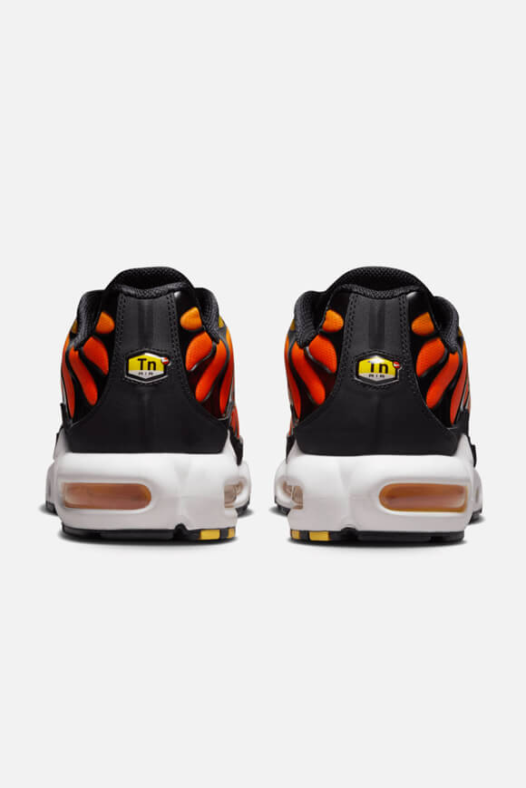 Air Max Plus Sneaker - Black + Pimento + Bright Ceramic