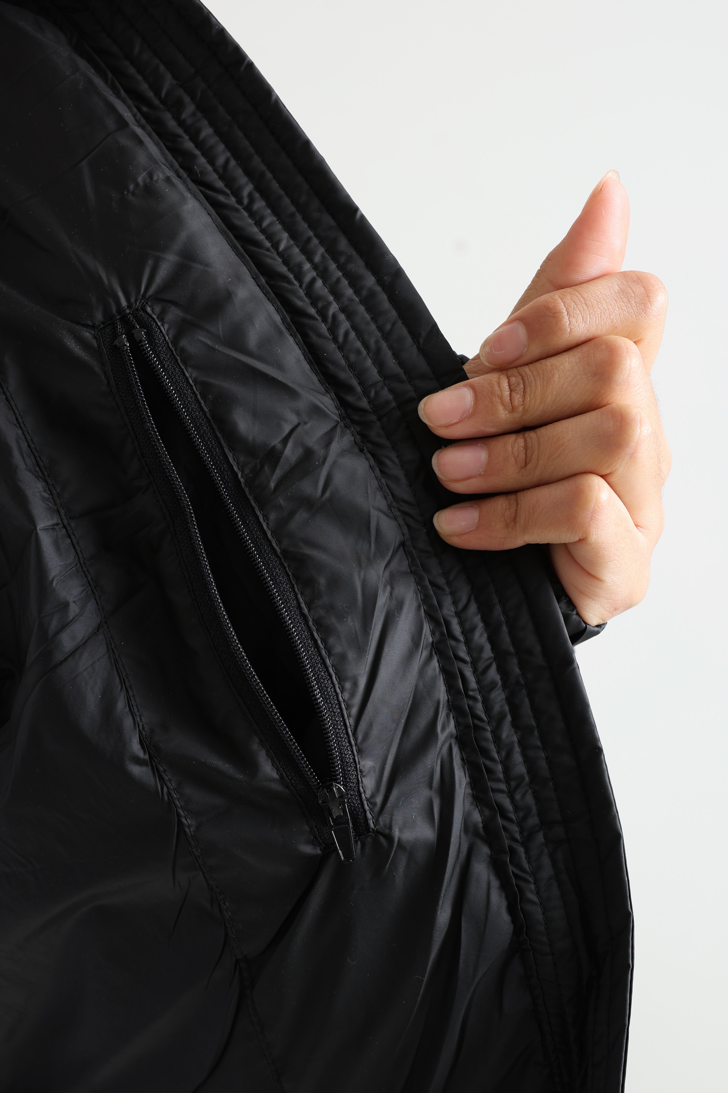 Quilted jacket - Black
