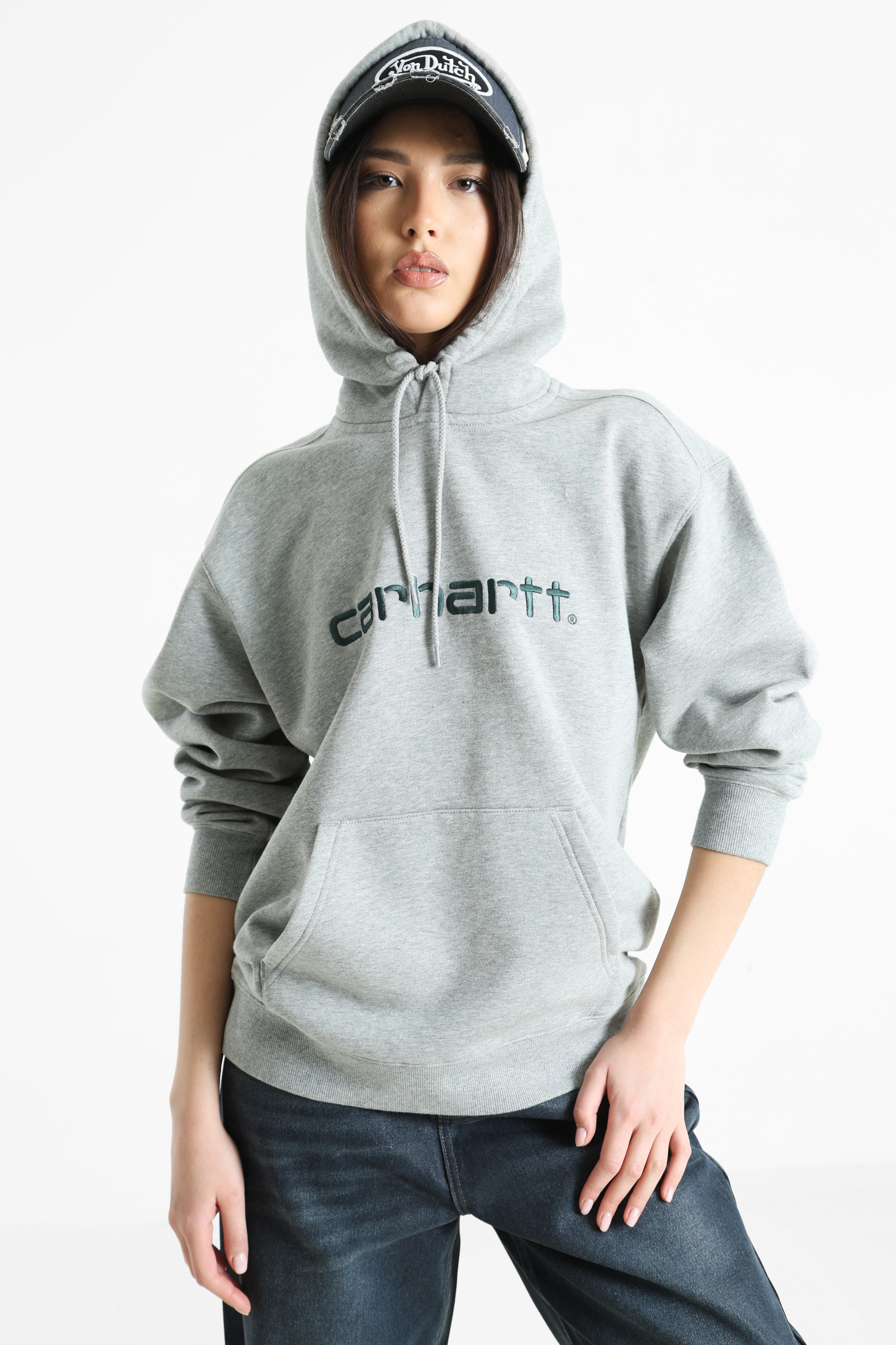 Sweatshirt à capuchon - Grey Heather