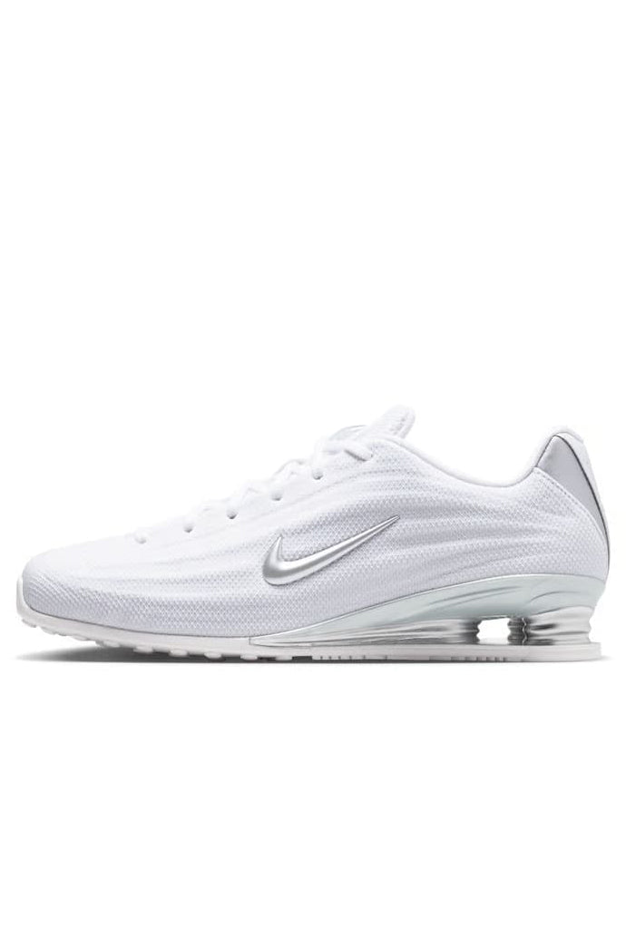 Shox Z Sneaker - White + Metallic Silver