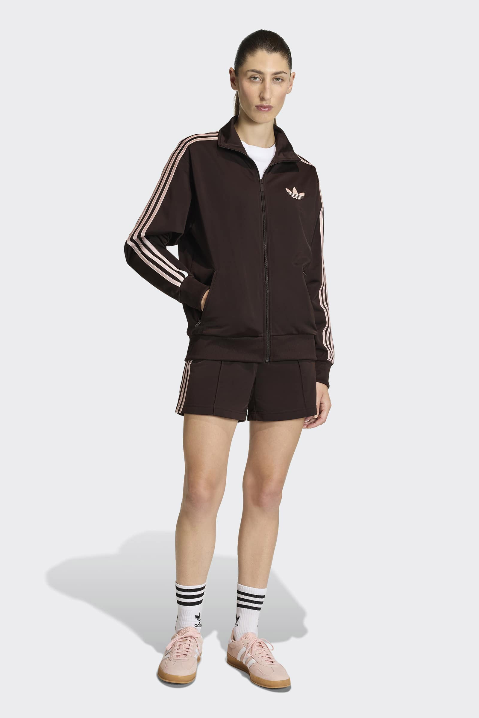Adicolor Classic Firebird Trainingsjacke - Aurora Coffee
