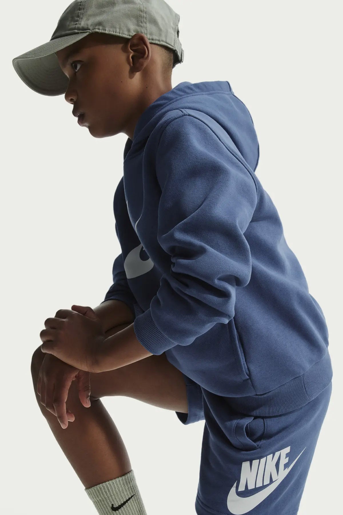 Short Club Fleece in felpa - Mystic Navy