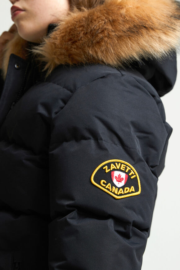 Fiorella Puffer Parka - Jet Black
