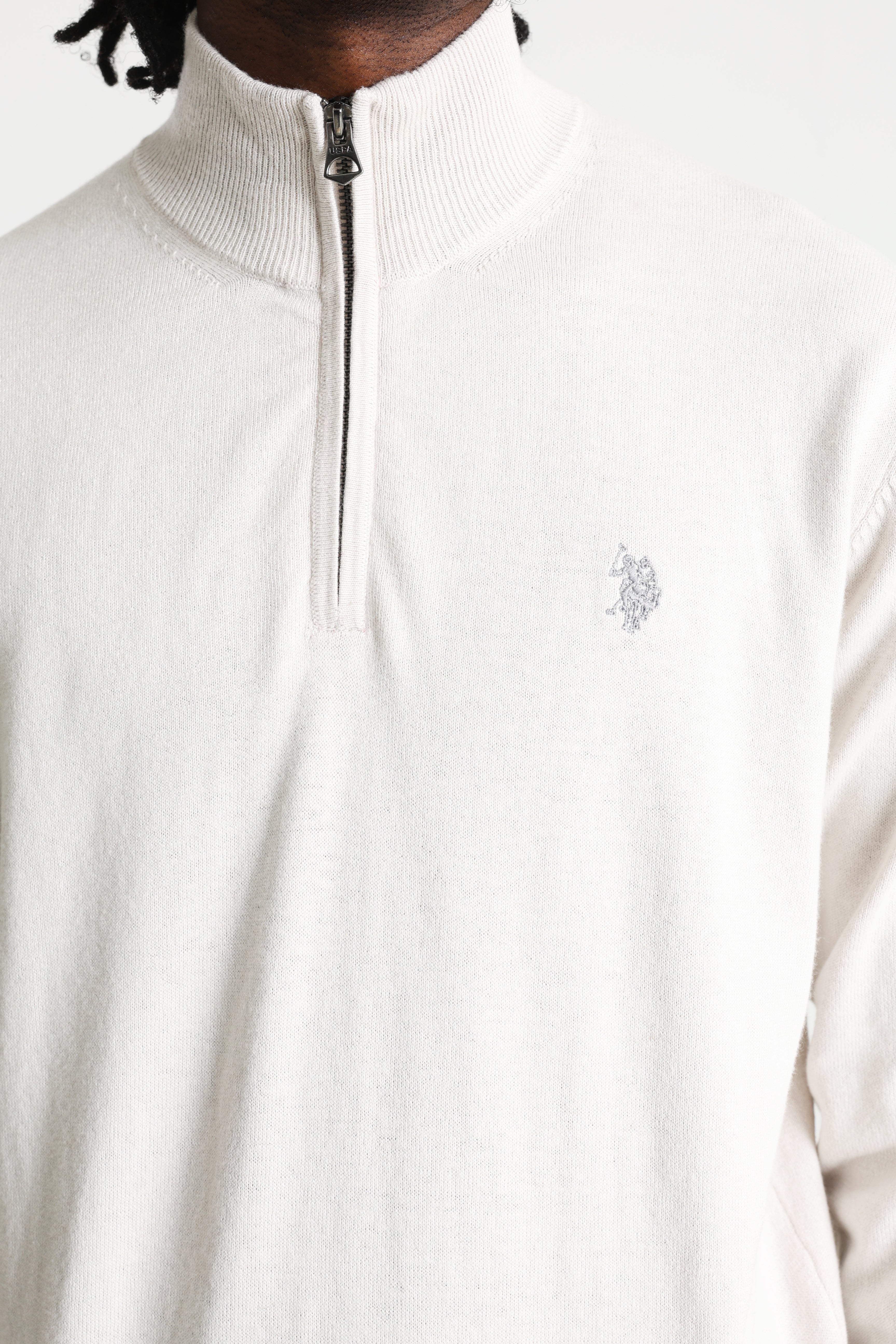 Kirk pull en tricot fin - Light Beige