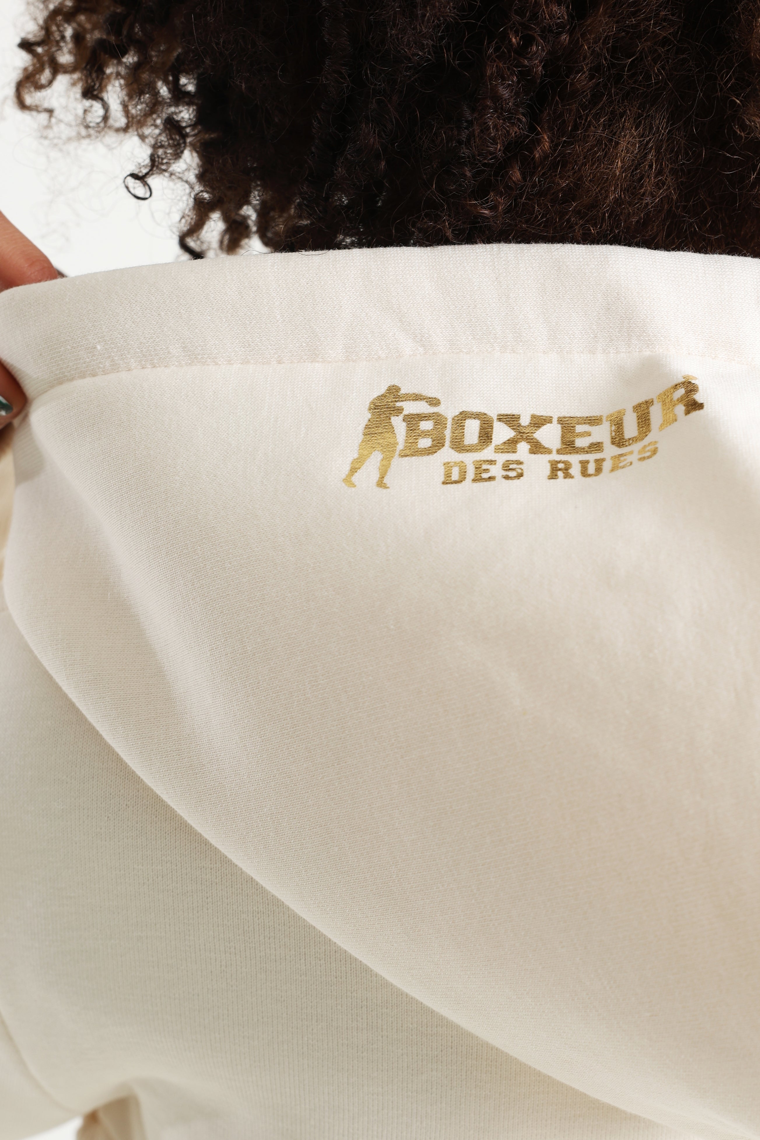 Giacca con cappuccio - Burro