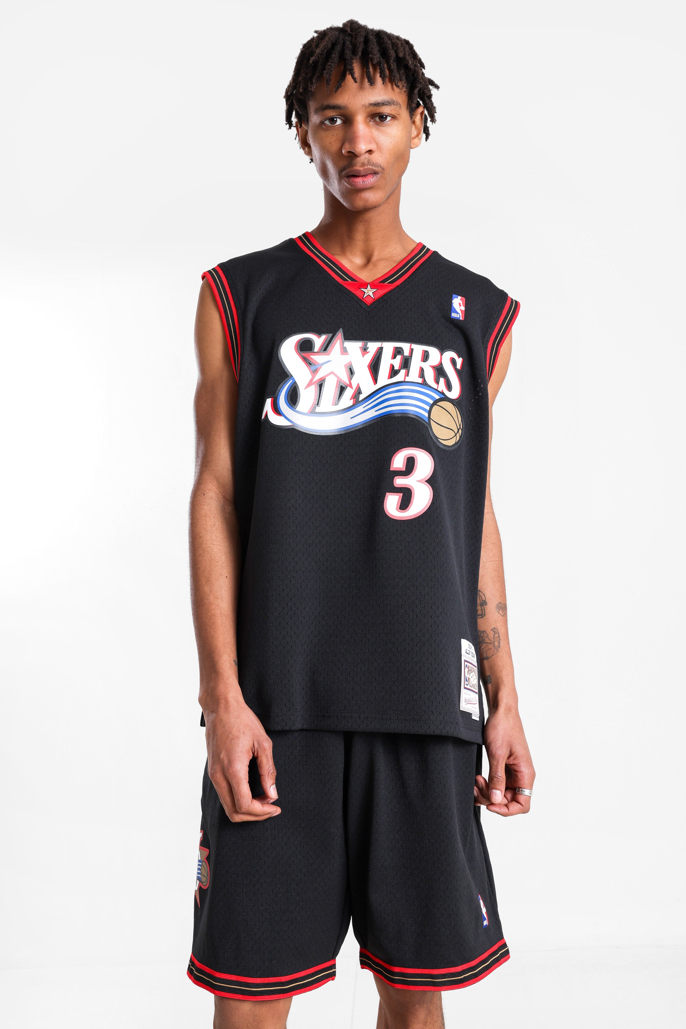 Débardeur en mesh - Black + Red