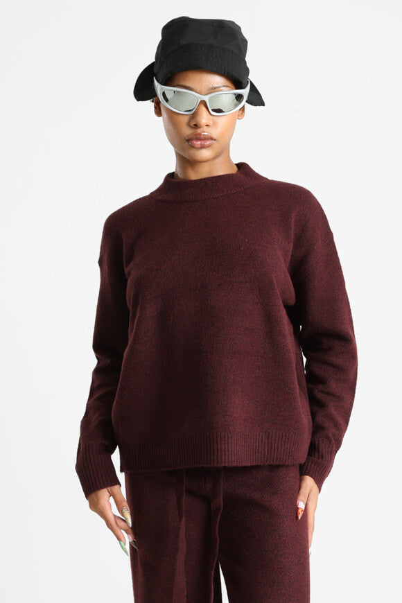 Knitted sweater - Bordeaux