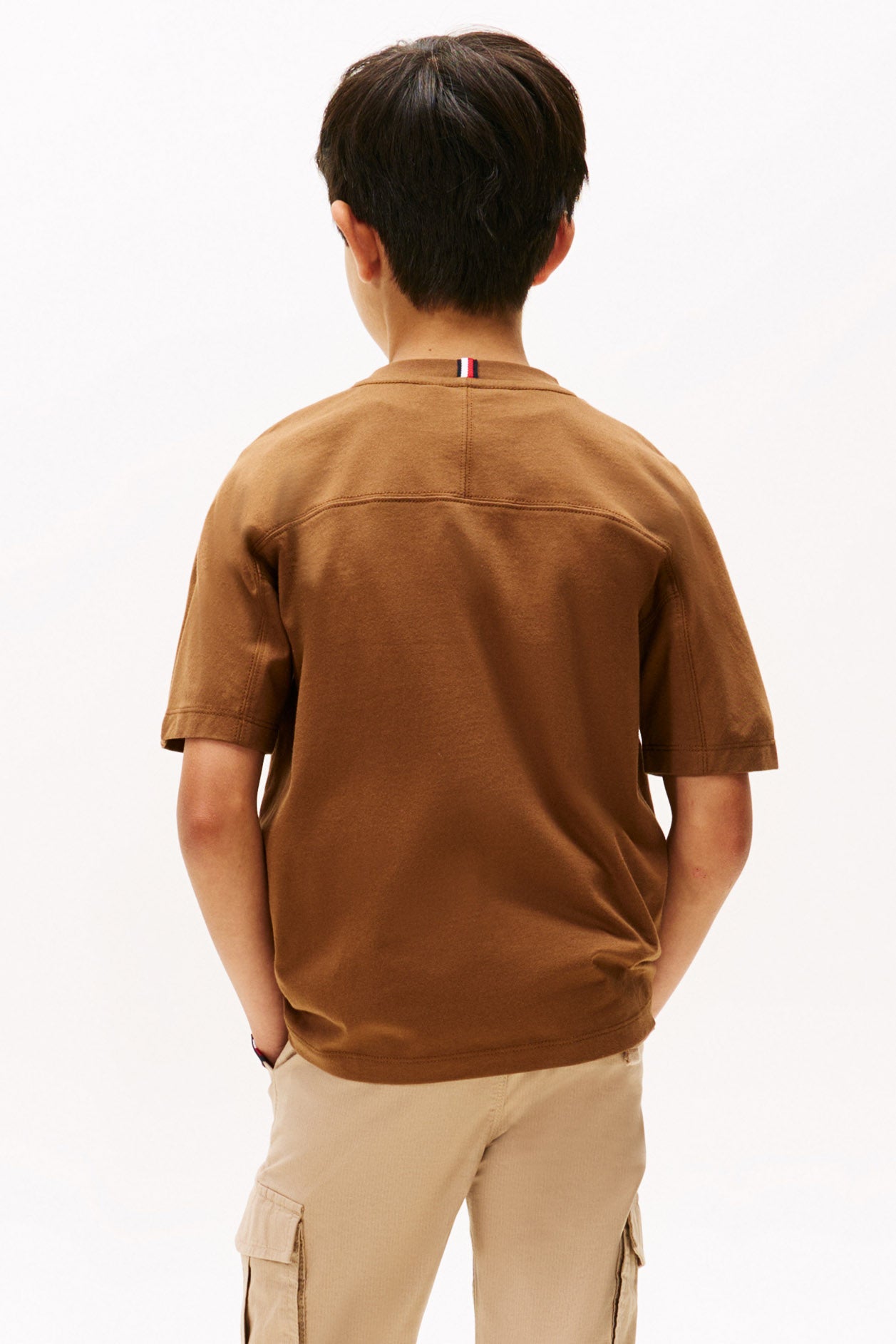 Varsity Raised t-shirt - Pecan Nut