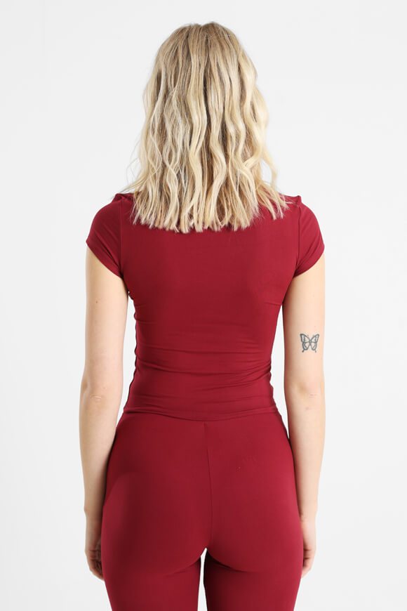 T-shirt à crochets - Berry