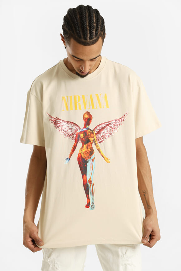 Oversize T-shirt - Sand