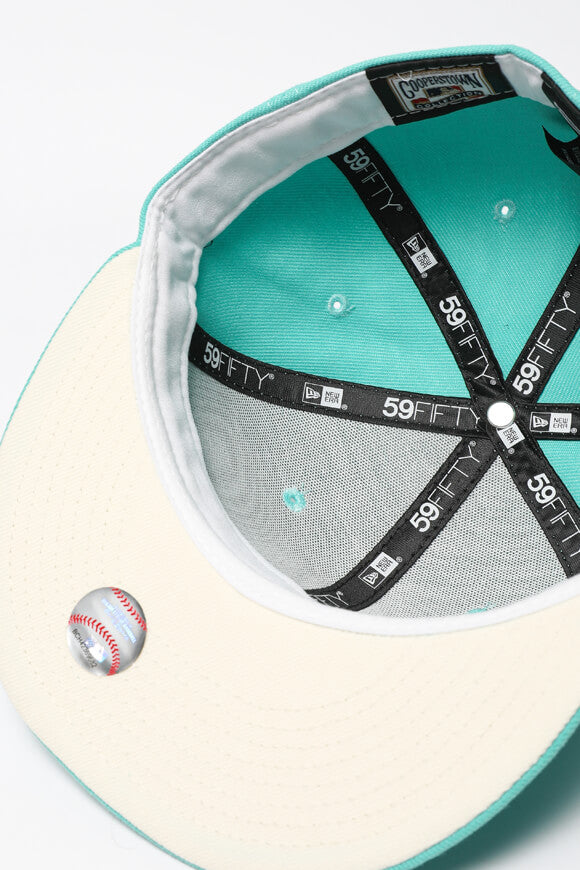 Casquette 59Fifty - Vert menthe + Blanc