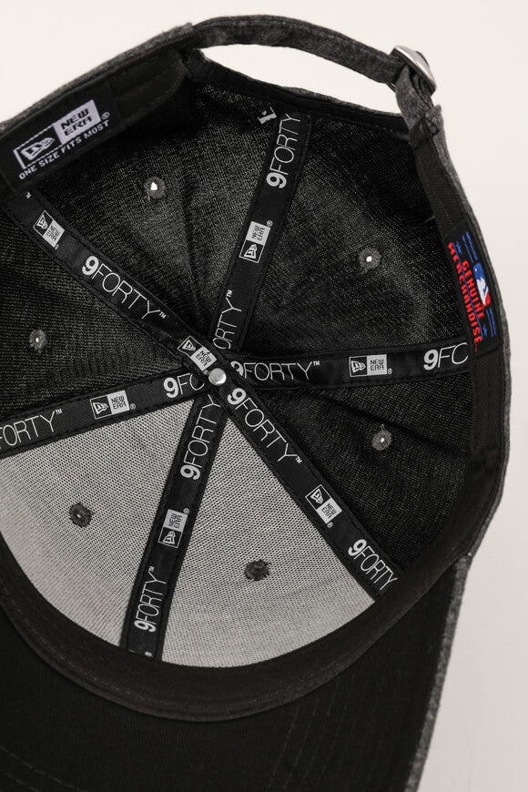 9Forty Cap / Strapback - Dark gray mottled