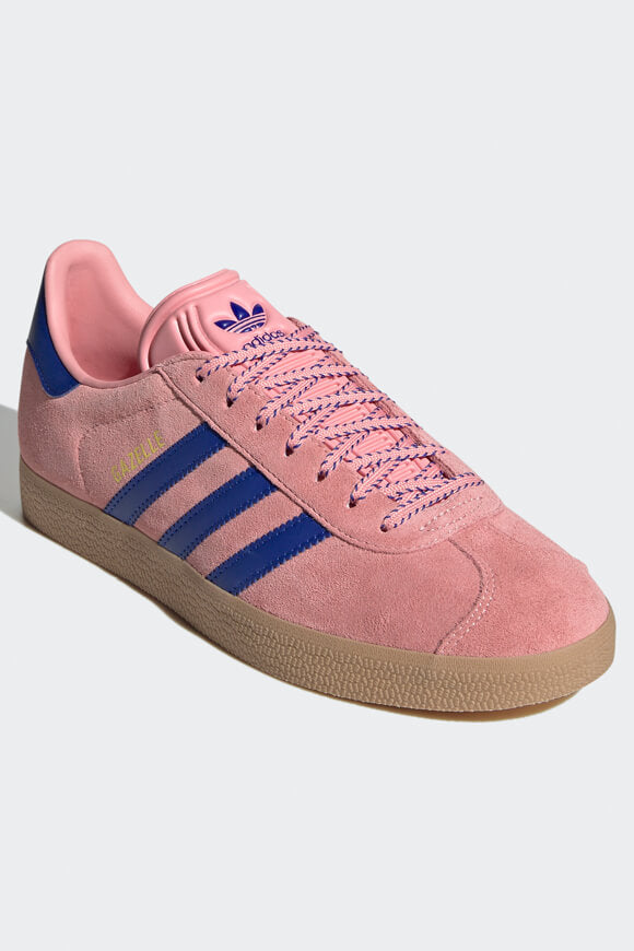 Gazelle Sneaker - Semi Pink Spark + Lucid Blue + Pure Sulfur