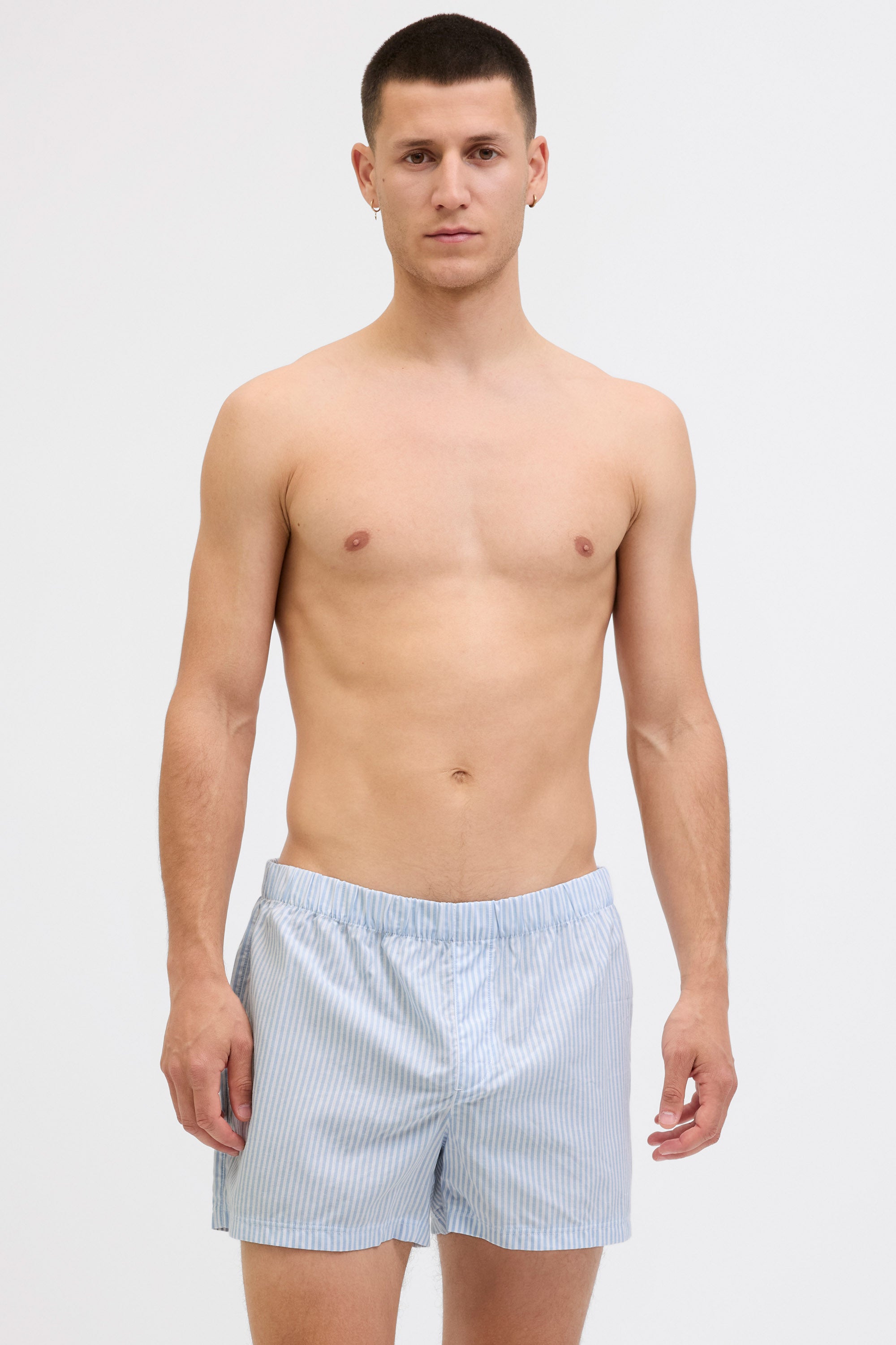 JACMILANO Dreierpack Boxershorts - Chambray Blue