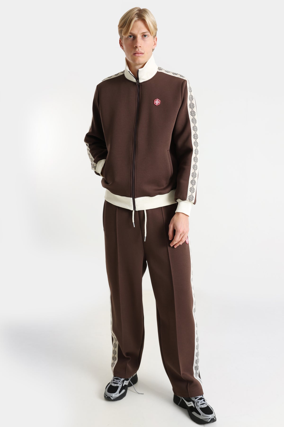 Rosace Sweatjacke - Brown