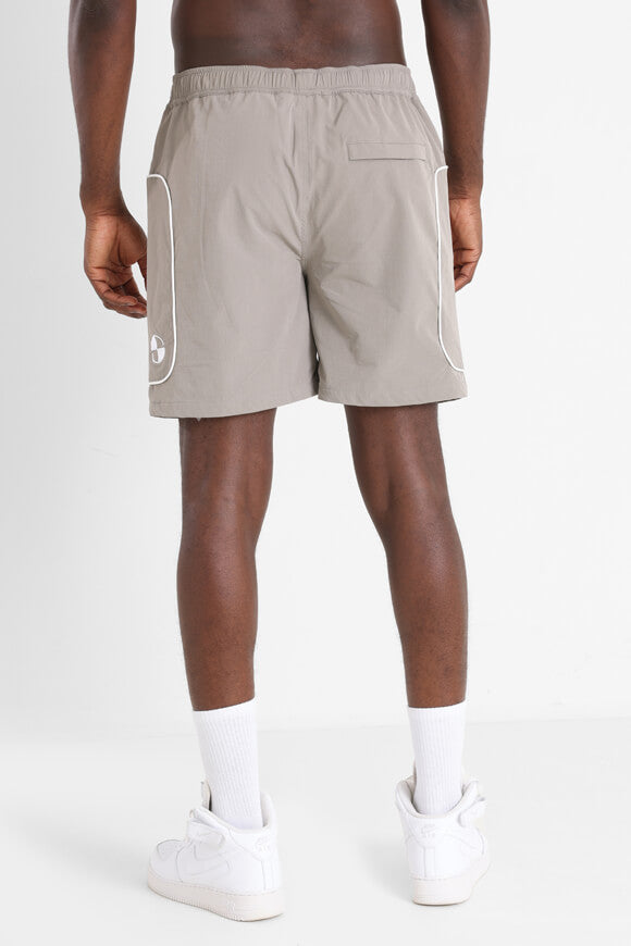 Short d'entraînement - Taupe