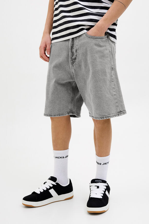 Toni Jeansshorts - Grey Denim