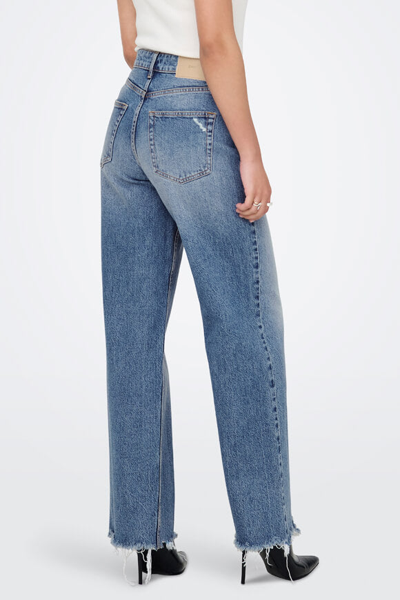 ONLJUICY Jeans a gamba larga L32 - Denim blu medio