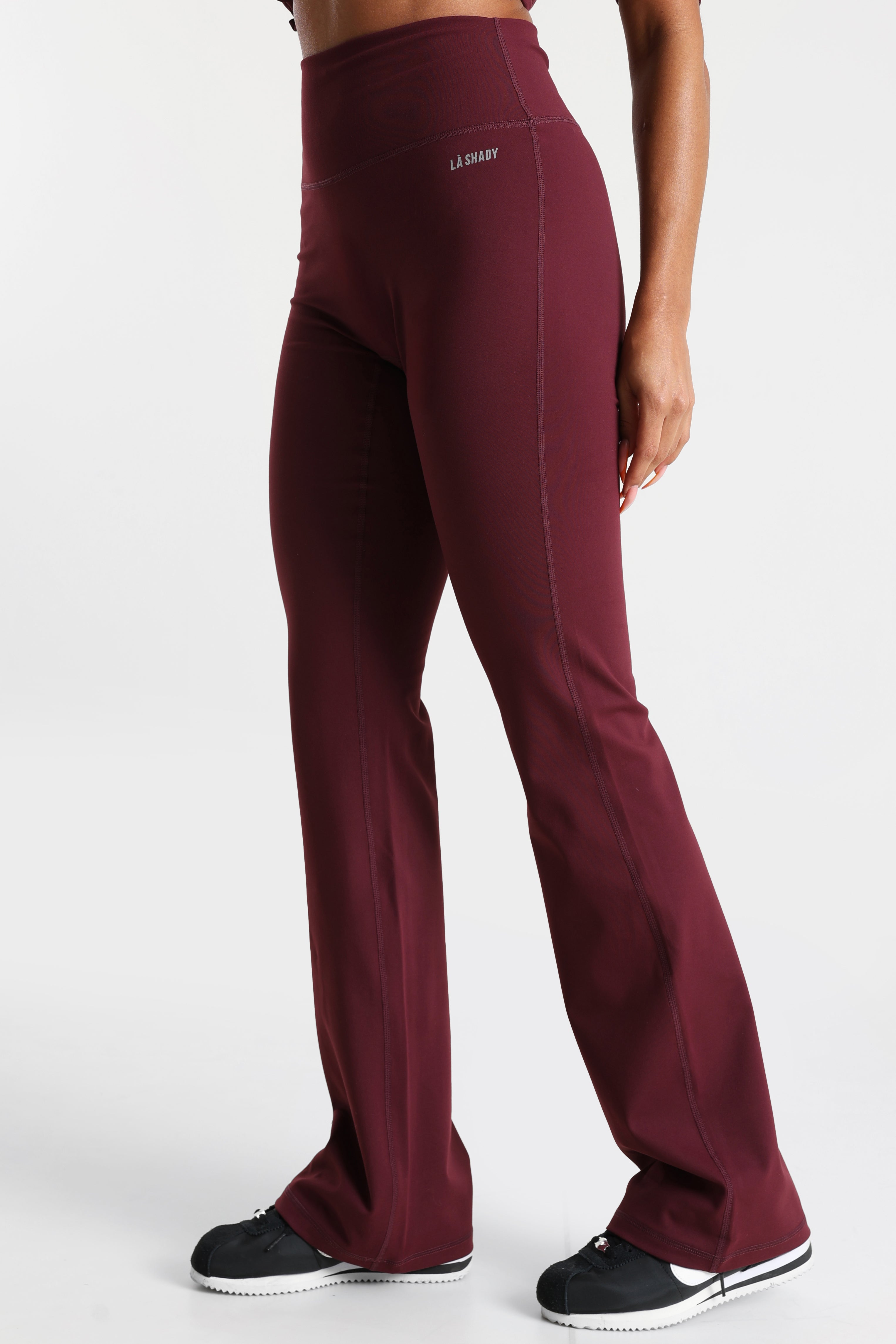 Bootcut Leggings - Bordeaux