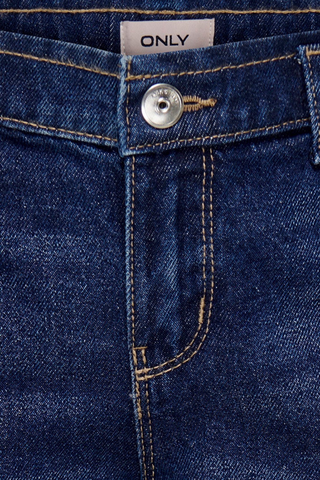 KOGCOMET Wide Leg Jeans - Dark Blue Denim