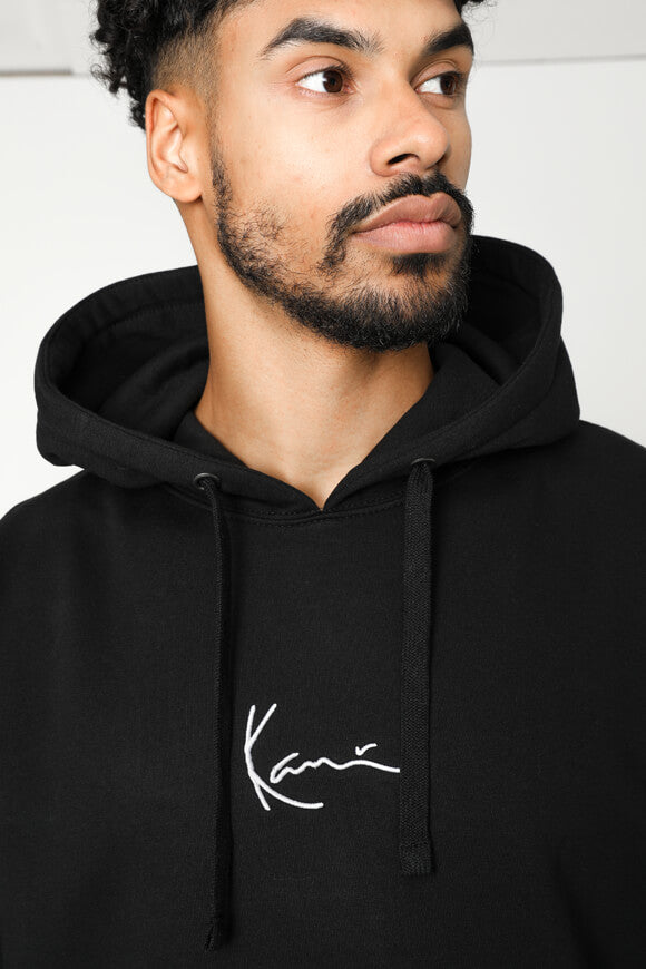 Kapuzensweatshirt - Schwarz